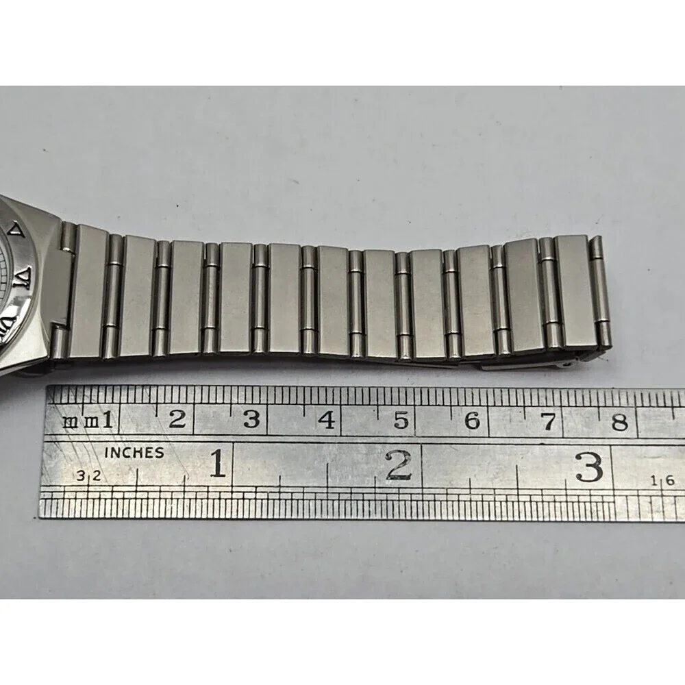 Wang Jin Pyng Gift Crocodile International A474 Quartz Watch New Battery Silver